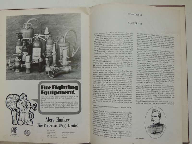 An Outline History Of The South African Fire Protection Services - E.S.C.Barber