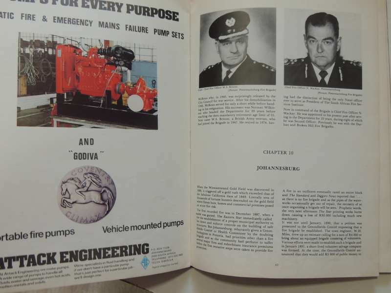 An Outline History Of The South African Fire Protection Services - E.S.C.Barber