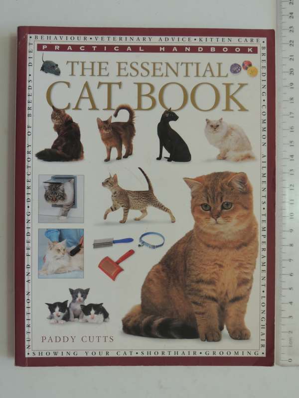 The Essential Cat Book, Practical Handbook - Paddy Cutts