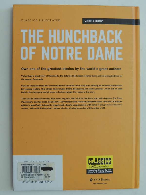 The Hunchback of Notre Dame - Classics IllustartedVictor Hugo,     Graphic Novel