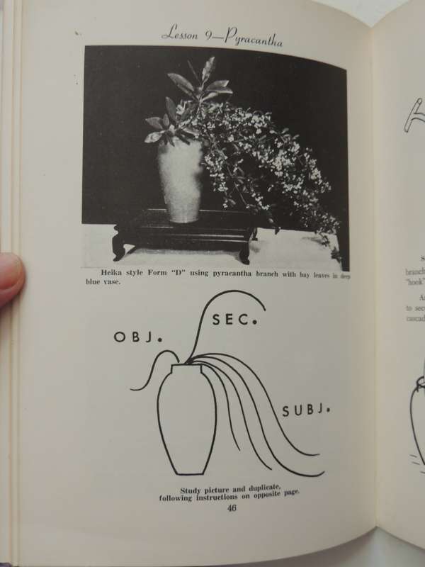 Japanese Flower Arrangement in a Nutshell, A Primer - Ellen Gordon Allen    Pub 1970