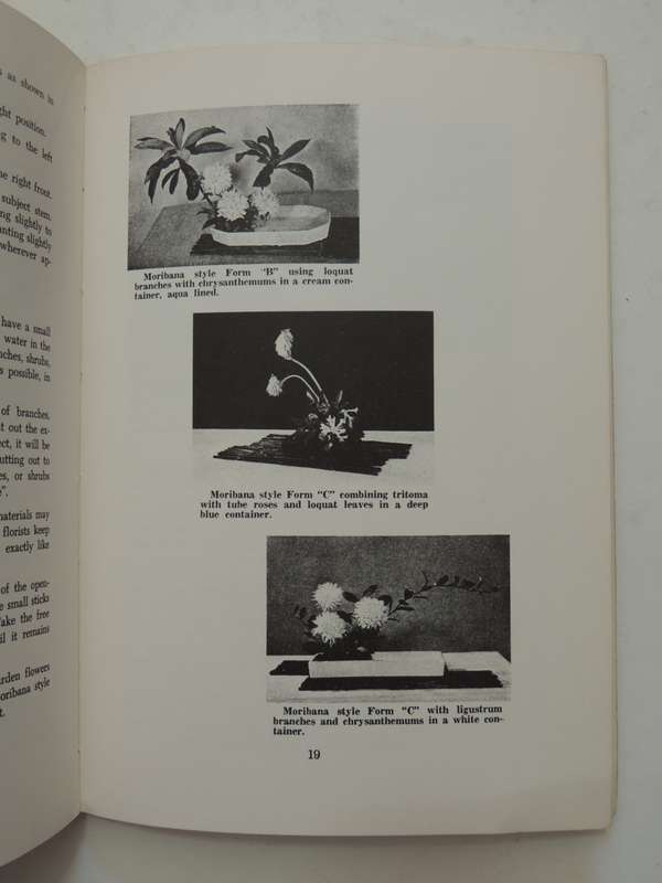 Japanese Flower Arrangement in a Nutshell, A Primer - Ellen Gordon Allen    Pub 1970