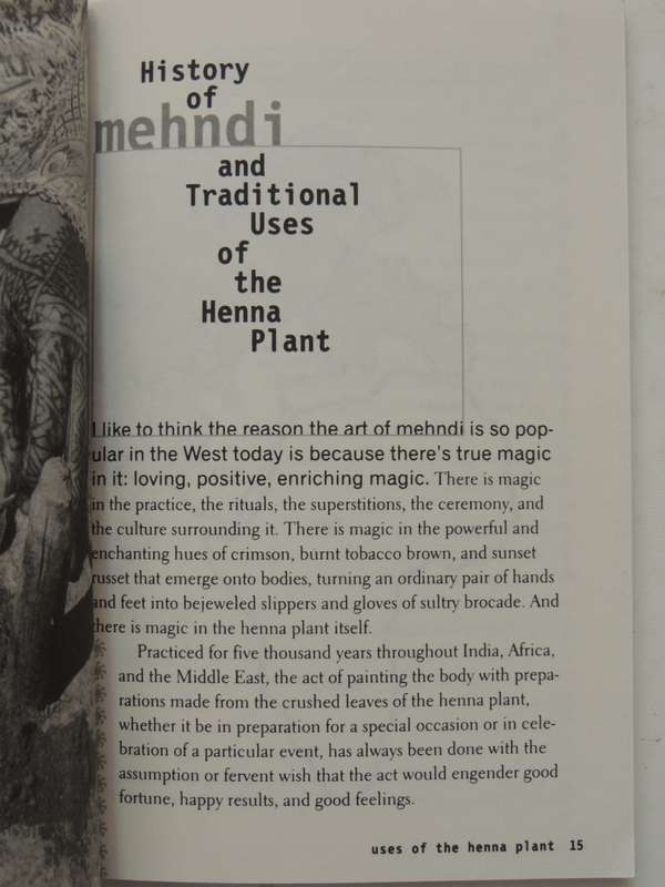 Mehndi: The Art of Henna Body Painting - Carine Fabius
