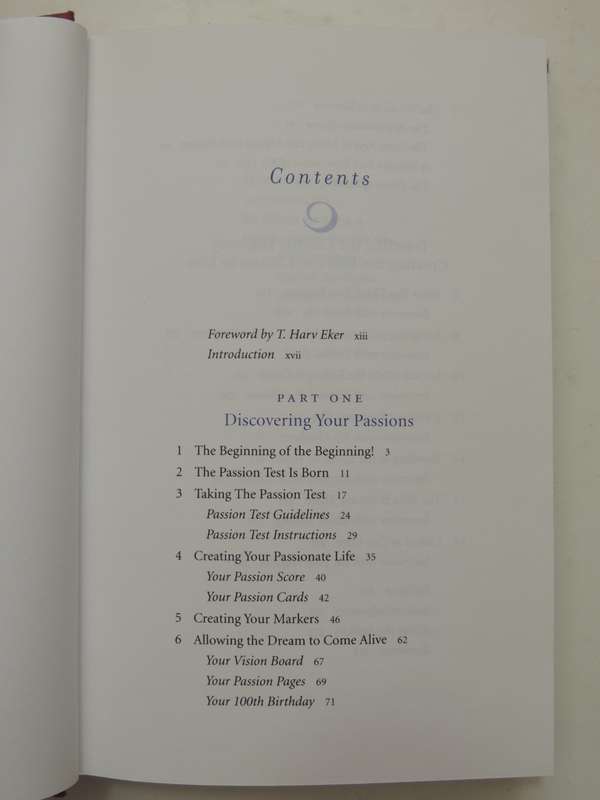 The Passion Test: The Effortless Path to Discovering Your Destiny -Janet Bray Attwood, Chris Attwood