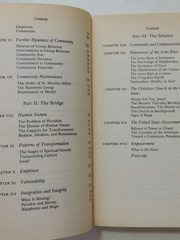 The Different Drum, The Creation of True Community, The First Step to World Peace - M Scott Peck
