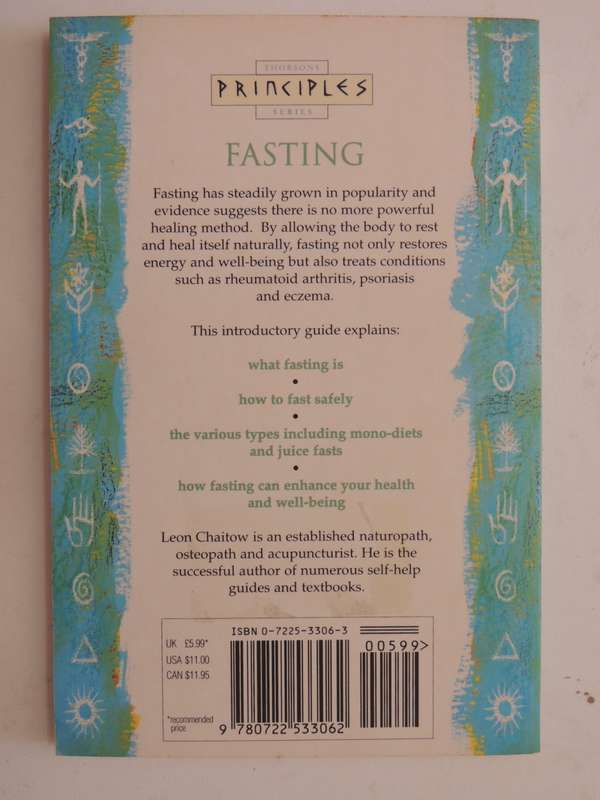 Thorstons Principles of Fasting - Leon Chaitow