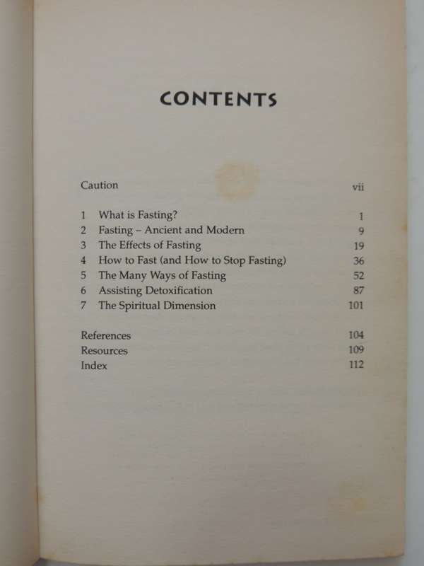 Thorstons Principles of Fasting - Leon Chaitow