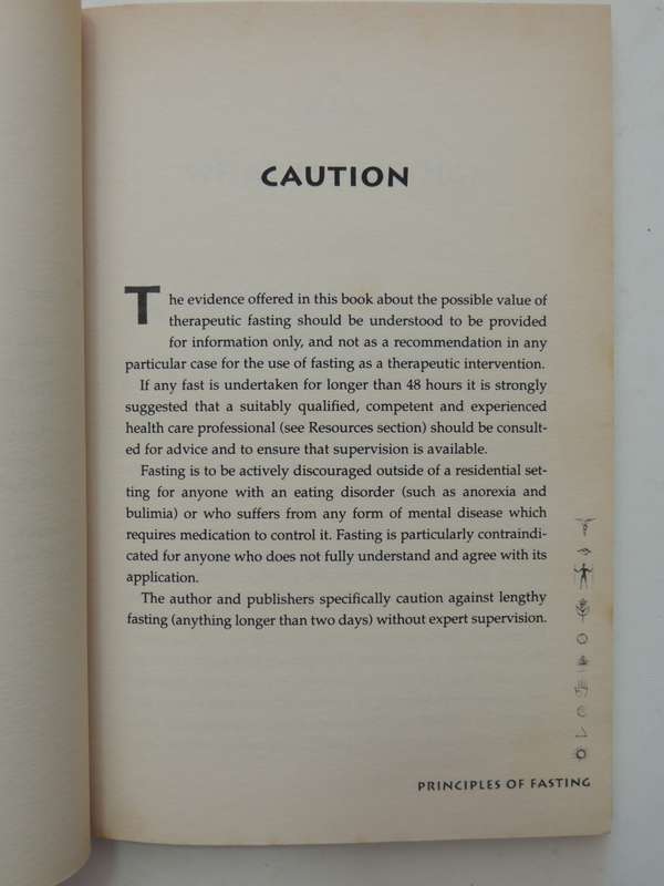 Thorstons Principles of Fasting - Leon Chaitow