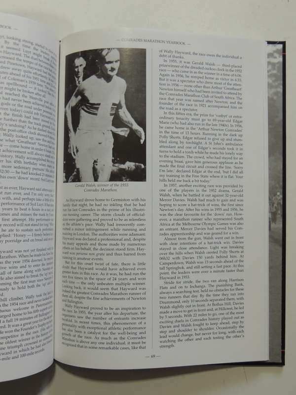 Comrades Marathon Yearbook - Tom Cottrell, Ian Laxton & Larry Lombard