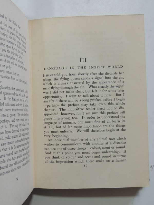 The Soul Of The White Ant - 2nd Edition 1937 - Eugene Marais  INSCRIBED BY MRS JAN JUTA