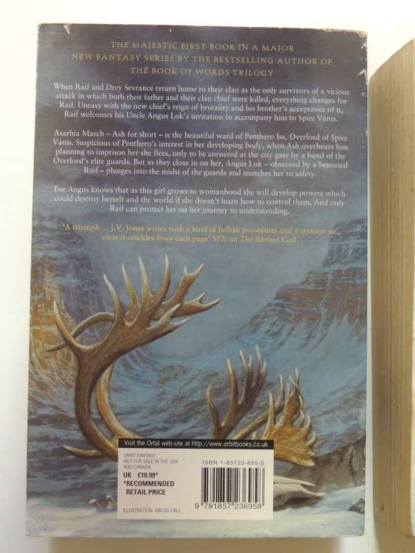 The Sword Of Shadows Trilogy, Cavern Of Black Ice, Fortress Of Grey Ice, Sword From Red...- JV Jones