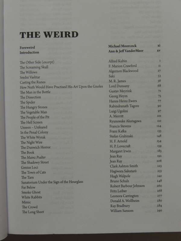 The Weird - A Compendium Of Strange And Dark Stories - ed Ann & Jeff Vandermeer
