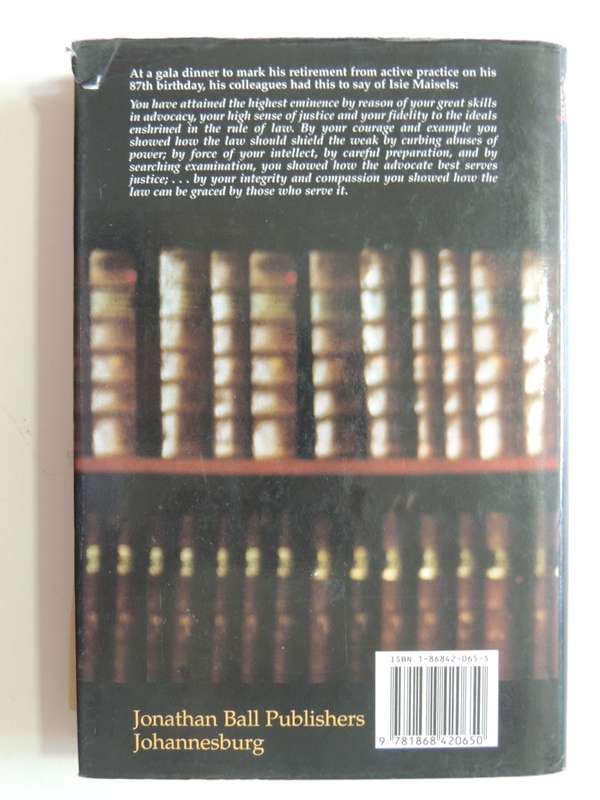 A Life At Law - The Memoirs Of IA Maisels, QC - Isie Maisels