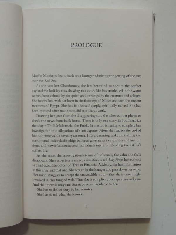 Uncaptured - The True Account Of The Nenegate/Trillian Whistleblower - Mosilo Mothepu (Inscribed)