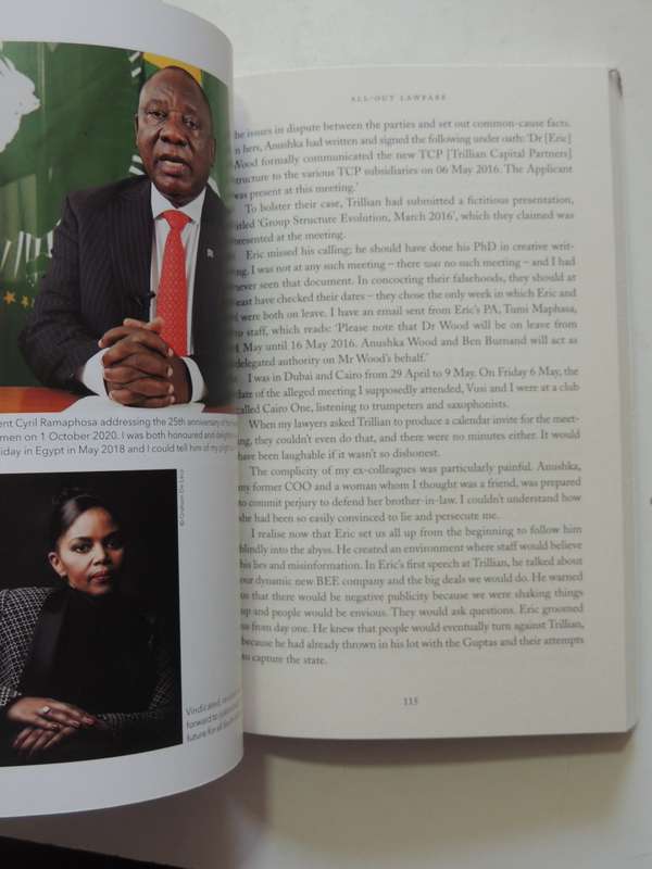 Uncaptured - The True Account Of The Nenegate/Trillian Whistleblower - Mosilo Mothepu (Inscribed)