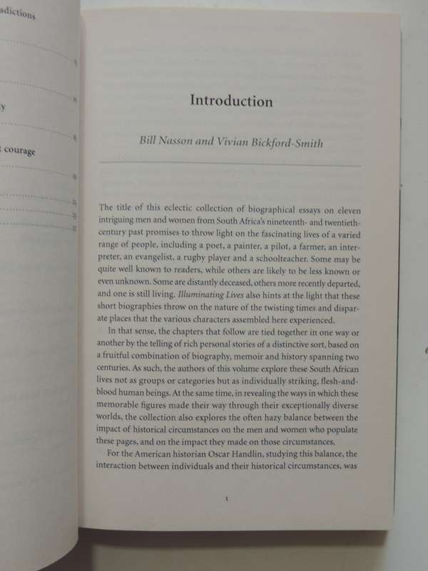 Illuminating Lives - Biographies Of Fascinating People From South African Historyed Vivian Bickford