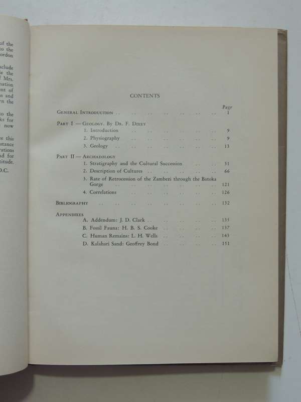 The Stone Age Cultures Of Northern Rhodesia - JD Clark