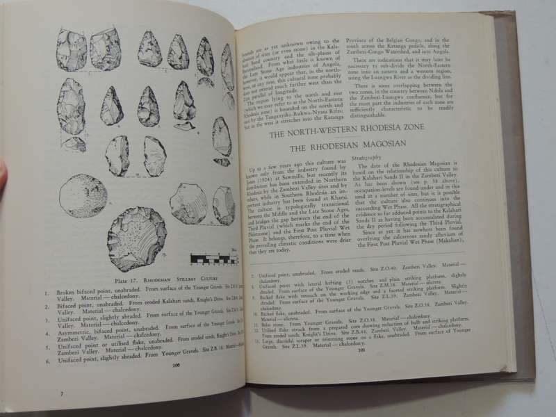 The Stone Age Cultures Of Northern Rhodesia - JD Clark