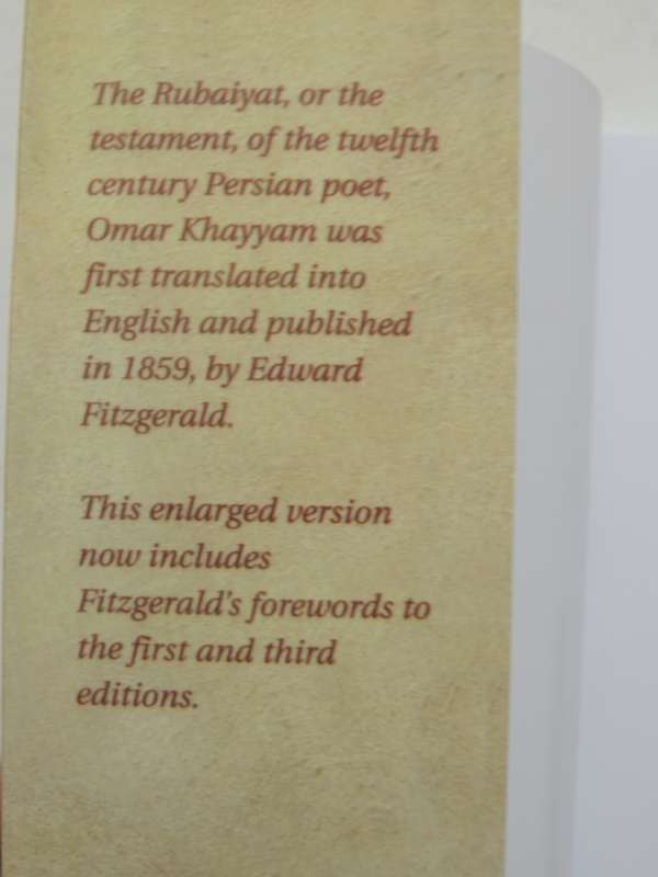 Rubaiyat Of Omar Khayyam