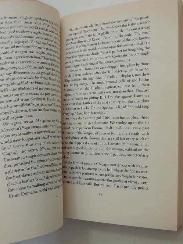 On The Spartacus Road - A Spectacular Journey Through Ancient Italy - Peter Stothard