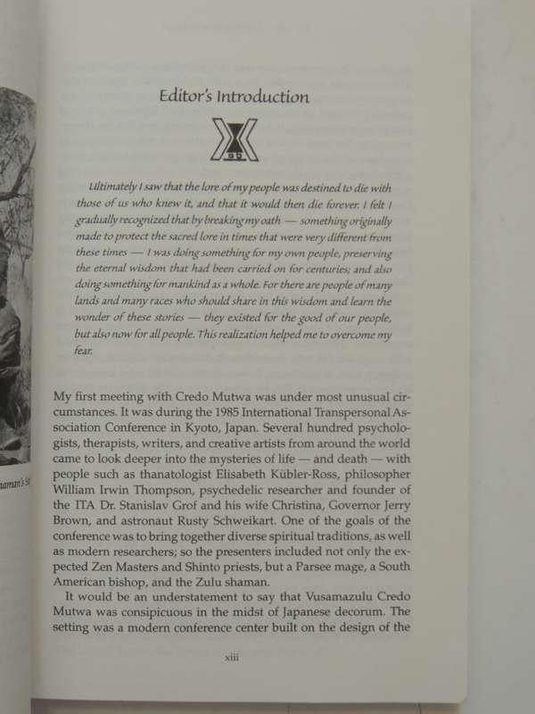 Zulu Shaman - Dreams, Prophecies, And Mysteries - Vusamazulu Credo Mutwa