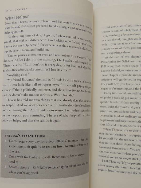 Unstuck - Your Guide To The Seven-Stage Journey Out Of Depression - James S. Gordon MD