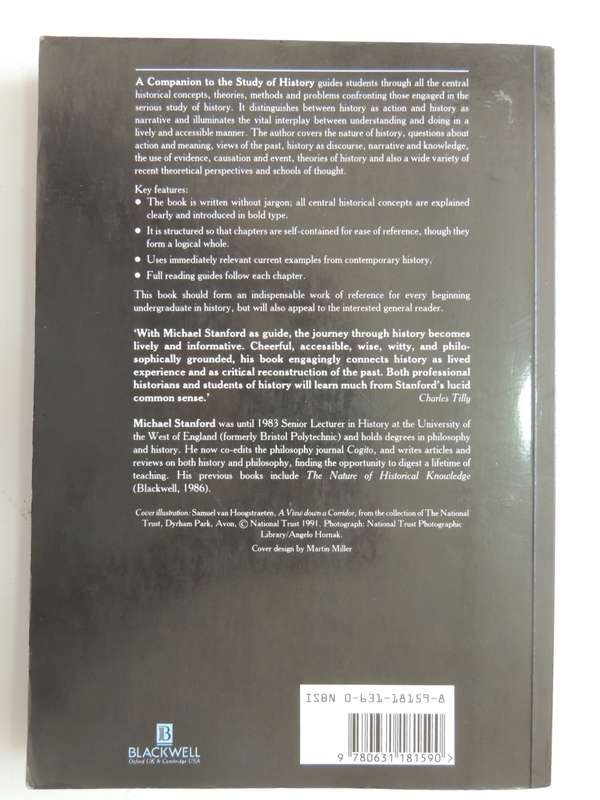A Companion To The Study Of History - Michael Stanford