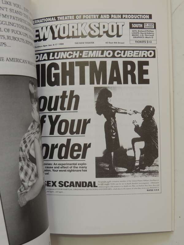Incriminating Evidence - Lydia Lunch    FIRST ED.  1992