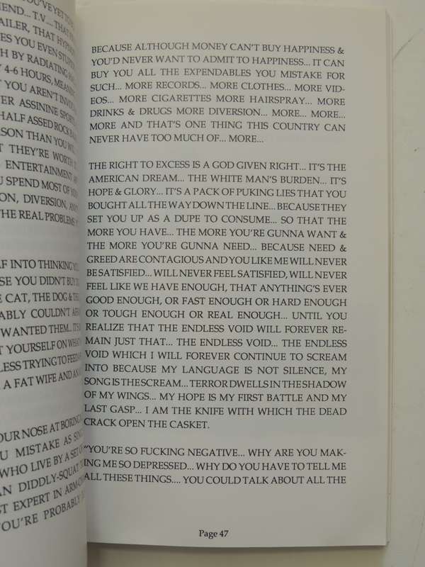 Incriminating Evidence - Lydia Lunch    FIRST ED.  1992
