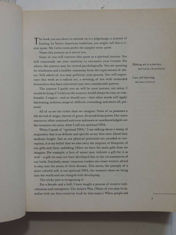 The Vein of Gold, A Journey to Your Creative Heart - Julia Cameron