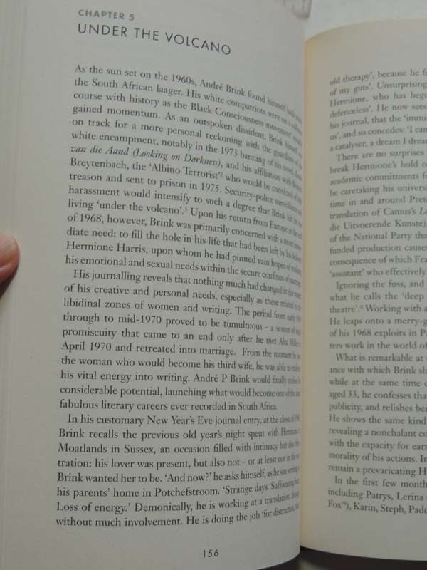 The Love Song Of Andre Brink  - A Biography  - Leon De Kock