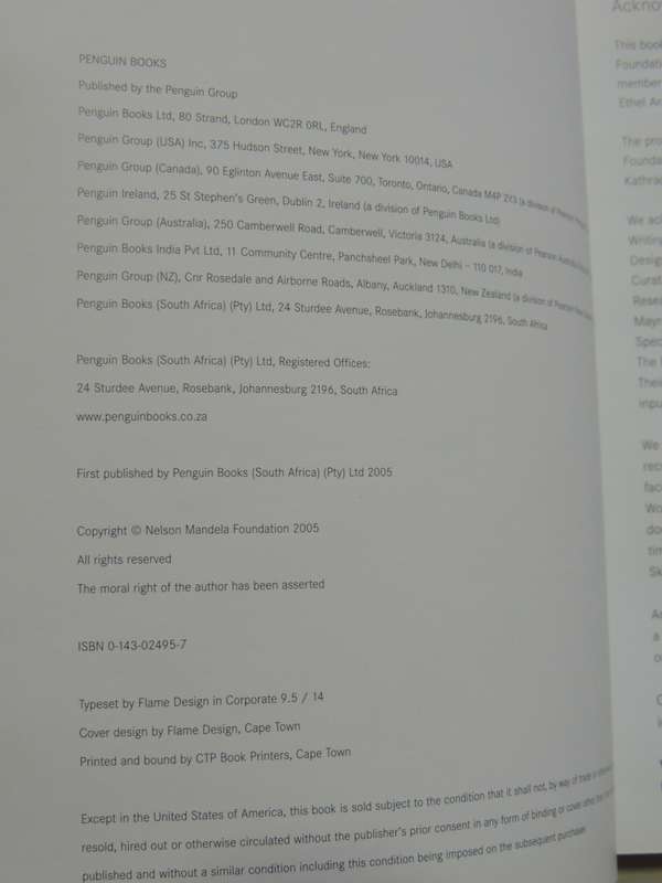 A Prisoner In The Garden - Opening Nelson Mandela`s Prison Archive (1st Edition 2005)