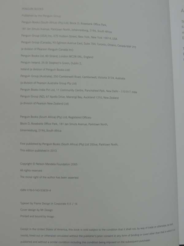 A Prisoner In The Garden - Opening Nelson Mandela`s Prison Archive  (1st Paperback Edition 2013)