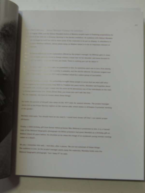 A Prisoner In The Garden - Opening Nelson Mandela`s Prison Archive  (1st Paperback Edition 2013)