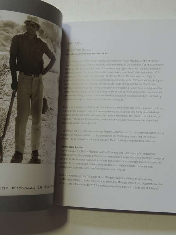 A Prisoner In The Garden - Opening Nelson Mandela`s Prison Archive  (1st Paperback Edition 2013)