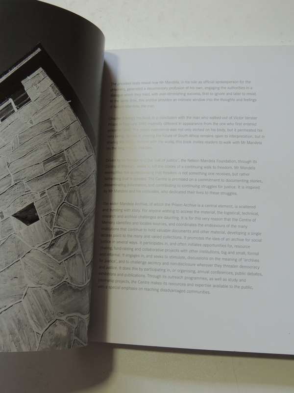 A Prisoner In The Garden - Opening Nelson Mandela`s Prison Archive  (1st Paperback Edition 2013)