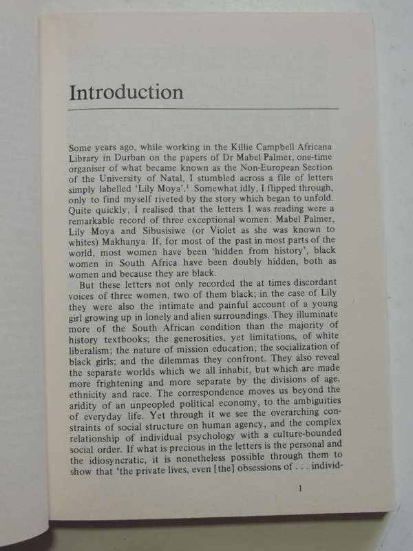 Not Either An Experimental Doll - The Separate Worlds Of Three South African Women - ed. Shula Marks
