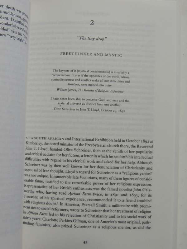 The Healing Imagination Of Olive Schreiner - Beyond South African Colonialism- Joyce Avrech Berkman