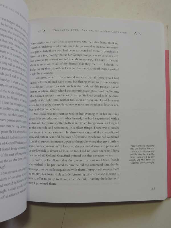 Paradise, The Castle And The Vineyard - Lady Anne Barnard`s Cape Diaries - ed Margaret Lenta