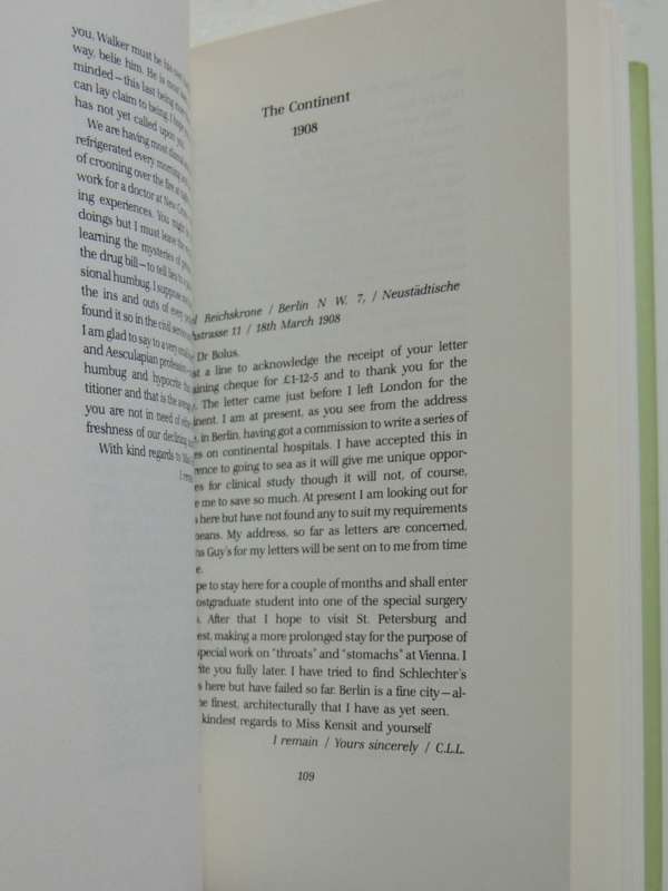 Dear Dr Bolus,Letters From Clanwilliam, London,NY &The Continent Written..Medica...-C Louis Leipoldt