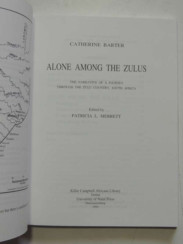 Alone Among The Zulus - Catherine Barter