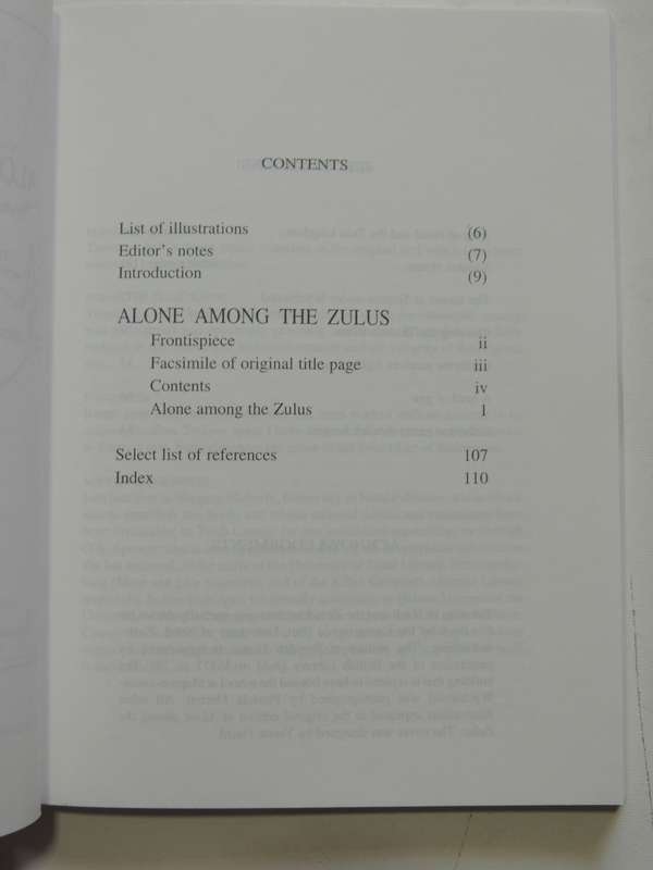 Alone Among The Zulus - Catherine Barter