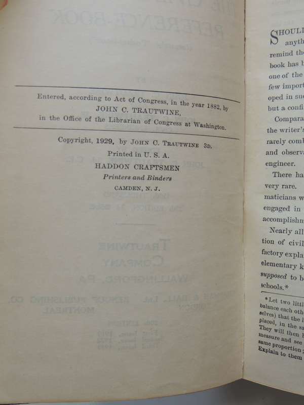 Trautwine - The Civil Engineer`s Reference-Book - John C. Trautwine
