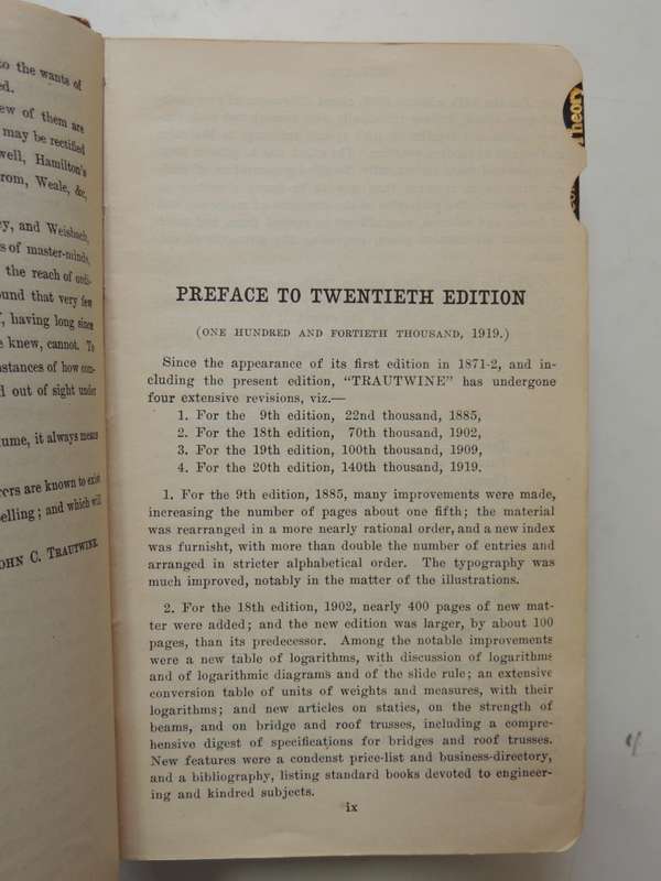 Trautwine - The Civil Engineer`s Reference-Book - John C. Trautwine
