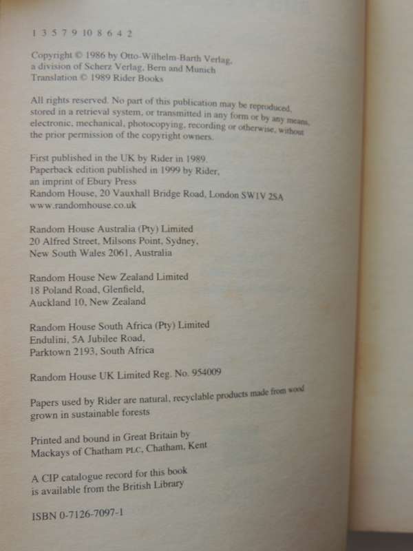 The Rider Encyclopaedia Of Eastern Philosophy & Religion,... Teachers, Traditions of Asian Wisdom