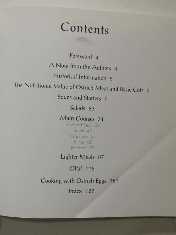 The Ostrich Cookbook- Pauline Henderson & Danelle Coulson