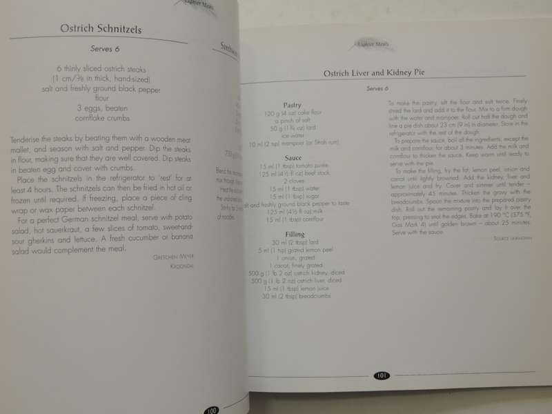 The Ostrich Cookbook- Pauline Henderson & Danelle Coulson