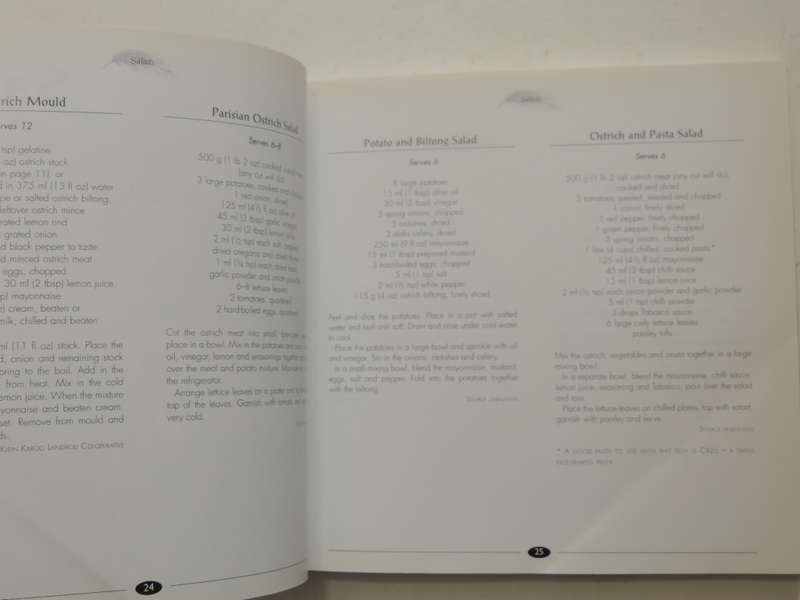 The Ostrich Cookbook- Pauline Henderson & Danelle Coulson