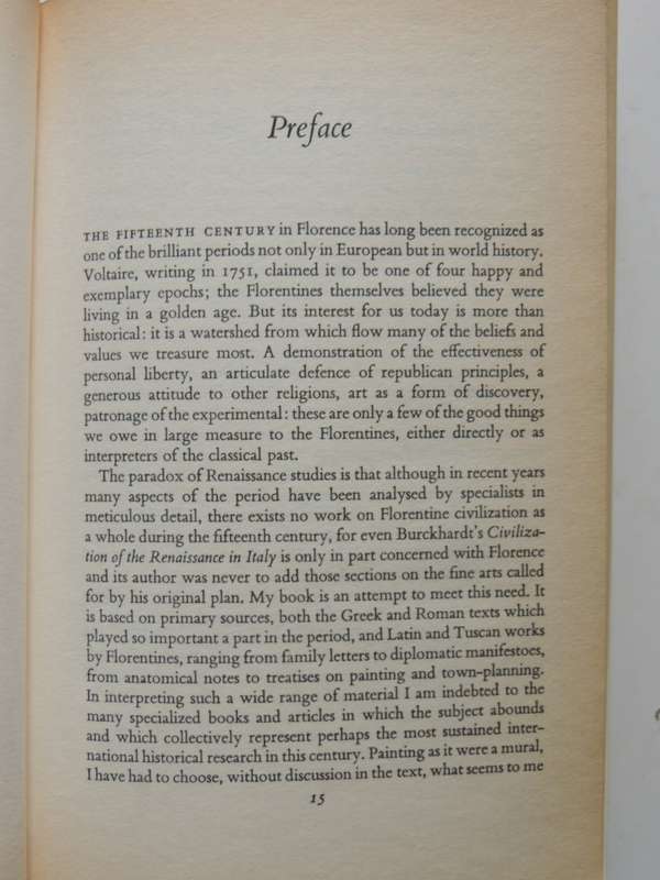 The Florentine Renaissance- Vincent Cronin