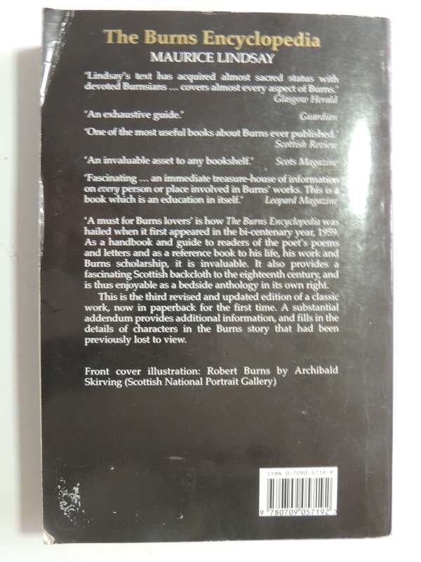 The Burns Encyclopedia - Maurice Lindsay